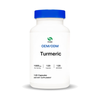 Compléments de curcuma OEM très demandés |   Capsules de Curcuma à Base de Plantes, Marque Privée, Vente Chaude