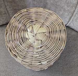 Vietnam Handmade <b>Small</b> Bamboo Reed Rattan <b>Basket</b> Woven Decorative Storage <b>Basket</b> Wholesale Supplier - Product Image 3
