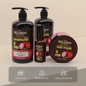 OCCA Private Label Oily Natural Keratin Organic Hair Care Products Anti Loss Hair Growth Clear Onion Shampoo and Conditioner Set - Product Image 5