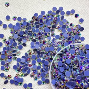 Opal Plus, venta al por mayor, Flatback diamantes de imitación, colores normales, cristal, Hotfix, diamantes de imitación sueltos para prendas y fundas de teléfono - Product Image 2
