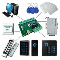 Panel de Control de Acceso TCP/IP Wiegand para 1/2/4 Puertas, Controlador de Acceso a Red Wiegand de 26/34 Bits con Software Gratuito, OEM ODM