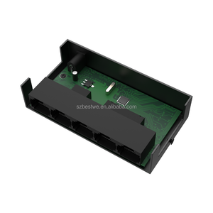 Network Hub 5 Port Megabit Desktop Network <b>Switch</b> Metal Housing Unmanaged Network <b>Switch</b> - Product Image 6