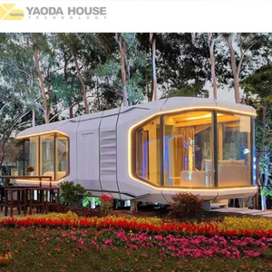 Maisons conteneurs de style nouveau 2024, capsules spatiales préfabriquées, chalet E7, maison bateau, salle d'exposition de luxe pour les États-Unis - Product Image 2