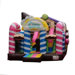 Atacado eu gosto do castelo de salto-Castelo inflável de aniversário, castelo inflável de festa de pvc para crianças