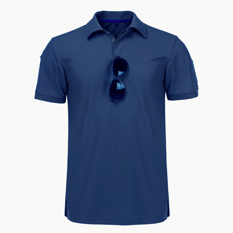 Custom Polo T Shirts Men Cotton High Quality Quick Dry Tactical Polos Short Sleeve Men's Polo Shirts