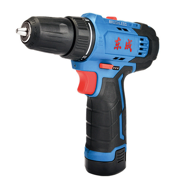 Shunfa Rechargeable Pistol Drill 12V Industrial Use Two-Speed Adjustable Speed Reversible Electric Tool Lithium DCJZ23-10E OEM