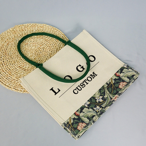 Sacola Ecológica Personalizada com Logo Grande Capacidade Sacola de Compras de Lona Grossa para Mulheres - Product Image 3