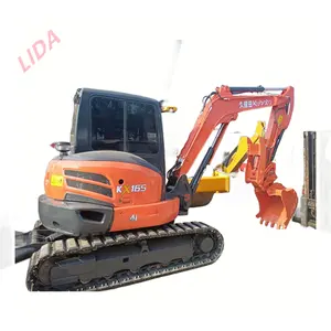 New sales original Kubota KX165-5 excavator 5 tons 165 Used excavator KX165 agricultural excavator
