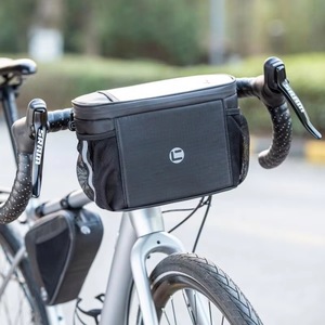 Échantillon gratuit – Sacoche de guidon de vélo de route et VTT, réfléchissante, étanche, capacité 2,2 L, pour le haut du guidon - Product Image 2