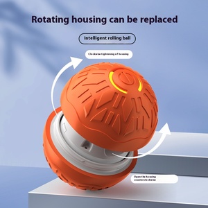 Modern Tasarımlı ve Silikon Malzemeli Elektrikli Kendiliğinden Hareket Eden Otomatik Yuvarlanan Top Akıllı Kedi Oyuncağı - Product Image 3