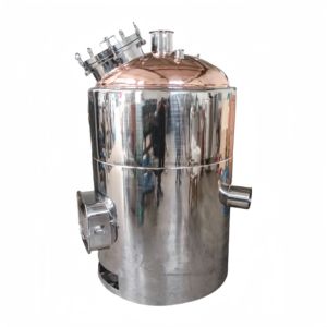 250L de acero inoxidable calentado a la madera Cobre Whisky Vodka <span class=keywords><strong>Ron</strong></span> gin alcohol todavía - Product Image 2