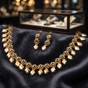 Collares de Moda al por Mayor, Juego de Joyería Chapada en Oro de 14K, 18K y 24K, Juego de Joyería Turca Moderna, Joyería Chapada en Oro sobre Latón - Product Image 3