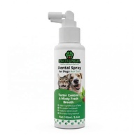 Spray buccal pour animaux de compagnie Formule sans brosse Défense contre la plaque dentaire Hygiène quotidienne Certifié ISO Marque privée