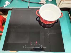 Placa de Cocina Eléctrica Integrada con Superficie de Vidrio <span class=keywords><strong>Invisible</strong></span>, 4 Quemadores, Función de Pausa y Mantener Caliente, Control Táctil, 7000W - Product Image 2