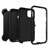 Prix d'usine en gros, étui de protection robuste antichoc 3 en 1 avec clips pour iPhone 12/13 14 14 Pro Max 15 Pro 15 Pro Max