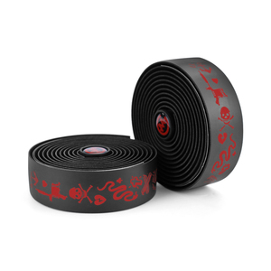 Empuñaduras de bicicleta de carretera de alta calidad personalizadas, <span class=keywords><strong>cinta</strong></span> de <span class=keywords><strong>manillar</strong></span> de bicicleta reflectante EVA PU suave a prueba de golpes con enchufe de 2 barras - Product Image 3