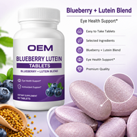 Comprimés de calcium HMB OEM pour améliorer la densité osseuse, complément antioxydant sans gluten, marque privée pour femmes