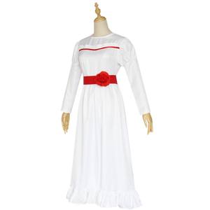 Disfraz <span class=keywords><strong>de</strong></span> Annabelle Estilo Vintage <span class=keywords><strong>de</strong></span> la Película El Conjuro, Disfraz <span class=keywords><strong>de</strong></span> Halloween, Carnaval, Fiesta, Peluca, Traje, Vestido para Niña o Adulta - Product Image 4