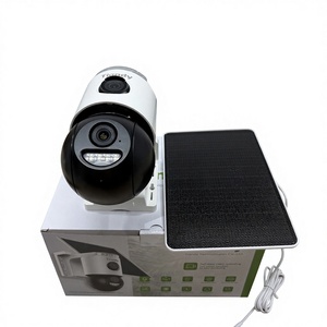 Original In Stock Tiandy Wireless <b>Camera</b> 6MP Solar <b>Camera</b> Lens Red Blue Alarm Flashlights AI Detection TD-H673U Tiandy 4G <b>Camera</b> - Product Image 3