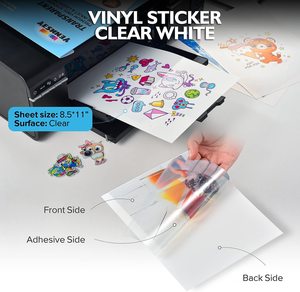 <span class=keywords><strong>Carta</strong></span> <span class=keywords><strong>Adesiva</strong></span> A3 in Vinile - Etichetta Lucida Trasparente <span class=keywords><strong>per</strong></span> Stampanti a Getto d'Inchiostro - Ordine all'Ingrosso Direttamente dalla Fabbrica - Product Image 2