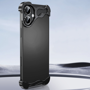 เคสโลหะสำหรับโทรศัพท์แบบพิเศษแผ่นรองมุมแบบไม่มีกรอบกรอบกรอบฝาครอบกล้องโลหะมีสีที่ต่างกันสำหรับ <span class=keywords><strong>iPhone</strong></span> - Product Image 6