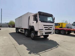 Guter Preis Gebraucht Sinotruk HOWO Gefrier wagen-PS 6*4 40ft Kühlwagen Transport Obst Gemüse - Product Image 2