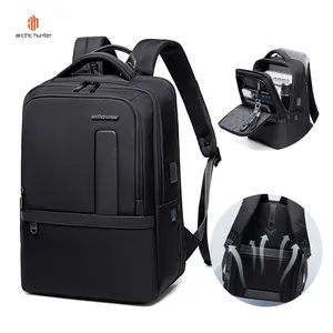 ARCTIC HUNTER Backpack For Travelling Mens BackPacks Business Expandable Laptop Backpack Bag With USB Charging Port Mochila