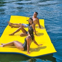 Anpassbare schwimmende XPE-Lilienblatt-Matten mit doppelten Schichten für Seen – individuelle schwimmende Schaumstoffmatten für Wasser