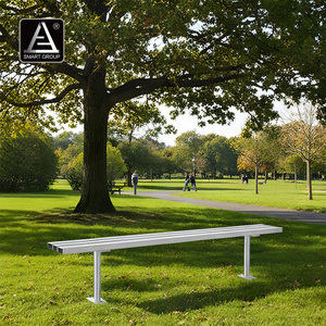 Banco de muebles de exterior de espera moderno, Banco de jardín, silla de <span class=keywords><strong>Patio</strong></span>, silla de calle, gimnasio, supermercado, Hospital, Banco de aluminio - Product Image 6