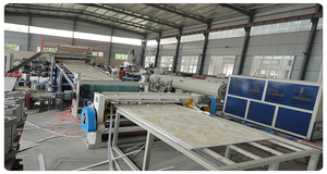 Máquina de Extrusión de Láminas de PVC de Alta Calidad para Pisos de Imitación Mármol, Línea Completa de Producción de Maquinaria - Product Image 2
