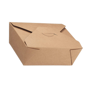 Caja de embalaje de papel recubierto con logotipo personalizado Anti-Oil Fast Food Fried Chicken Fish and Chips - Product Image 1