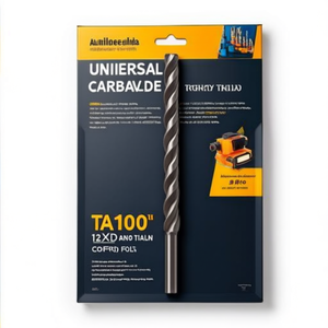 Foret universel en carbure TA1006 12xD avec revêtement Nano TiAlN pour machines-outils - Product Image 2