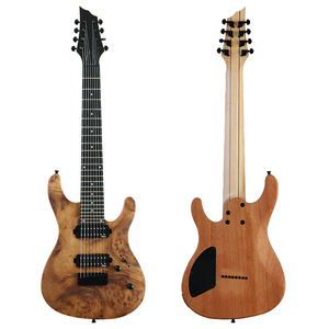 <span class=keywords><strong>Guitare</strong></span> électrique 8 cordes 39 pouces en érable avec finition mate, modèle professionnel pour étudiants, conçue pour la performance, design Ogumi - Product Image 5