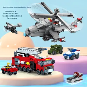 Commercio all'ingrosso compatibile per LEGO educativi blocchi di costruzione di plastica militare aerospaziale figure di cartoni animati per la scienza dei bambini - Product Image 1