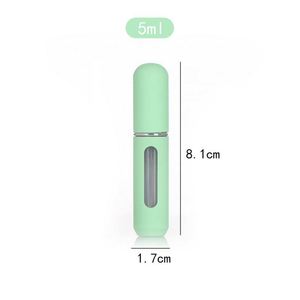 Mini Cute Travel-Sized 5Ml Aluminum Refillable <b>Perfume</b> <b>Atomizer</b> Spray Bottle With Custom Color for Personal Care - Product Image 3