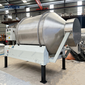 Mélangeur à tambour industriel 1500L avec élévateur à courroie, mélangeur rotatif grande capacité et système de convoyage à courroie non destructif - Product Image 6