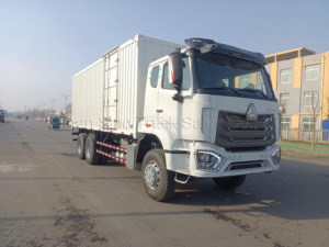 <span class=keywords><strong>Camion</strong></span> <span class=keywords><strong>lourd</strong></span> HOWO 20 pieds 6x4 30 tonnes Diesel Euro 2 Neuf / Camionnette de fret sec à vendre - Product Image 5