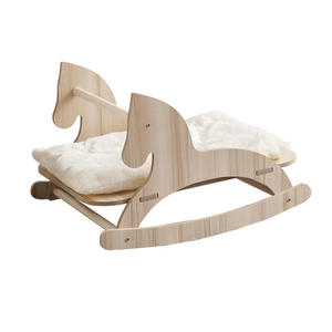 Luxury <b>Cat</b> <b>Tree</b> Scratcher Wooden Horse Platform Hemp Rope Integrated <b>Cat</b> House Toy Large <b>Small</b> Luxury Villa <b>Cat</b> Climbing Frame - Product Image 5
