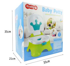 पोर्टेबल कार्टून पैटर्न बेबी पोटी सीट बच्चों और लड़कियों के लिए पोटी ट्रेनिंग चेयर प्लास्टिक शौचालय - Product Image 6
