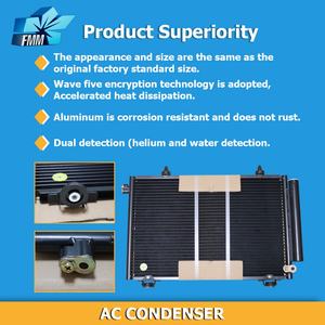 Condenseur de climatisation automobile 88460-12600 pour AXIO NZE161 Corolla Fielder/Axio/Altis - Product Image 2