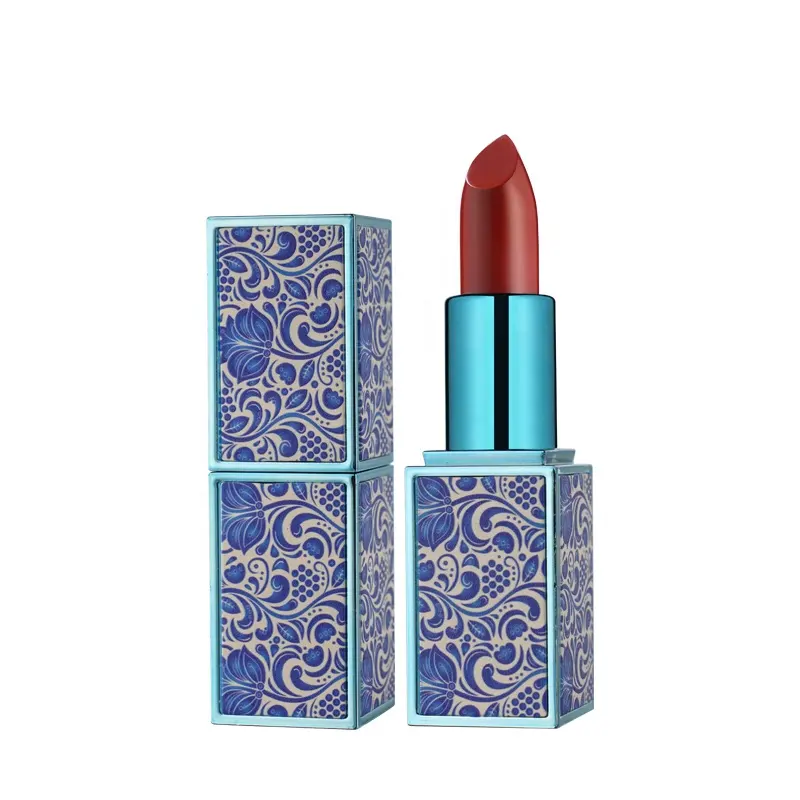 Esene L-LM33 Wholesale Custom Colorful Cosmetic Waterproof Lipstick Private Label Matte Red Lipstick Tube Lip Makeup