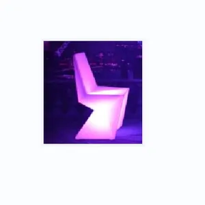 Modern flash plastic wedding chair/ Light up led Chair/illuminated Led furnitures
