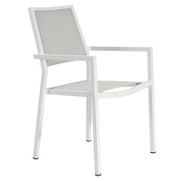 derne 7 pièces patio Restaurant salle à manger ensemble meubles extérieur 6 places jardin table en aluminium et chaises en vente