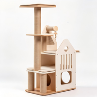 PhoenHorse Arbre à chat durable et imperméable, facile à nettoyer, avec espace cachette, anti-rayures, meuble pour animaux de compagnie personnalisé en usine