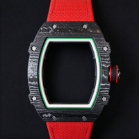 Montre automatique ultra-légère en fibre de carbone 6702, cadran simple, pour la gym, la course à pied, les trajets quotidiens et les voyages, montre pour hommes et femmes.