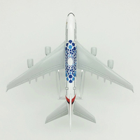 Modèles d'avions Emirates A380 A340 B777 1:400 Scale Diecast 16CM Metal Alloy Aviation Knowledge Toys with Landing Gears
