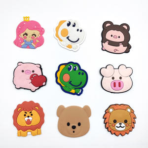 Vendita calda nuovo arrivo PVC scarpe di gomma charm Custom 3D accessori per scarpe di plastica all'ingrosso per bambini zoccoli decorativi di piccolo Design - Product Image 4