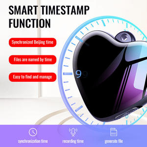 Custom Mini Pendant Voice Recorder with Noise Reduction and Voice Activation for Students Professionals Digital Audio Recorder - Product Image 5