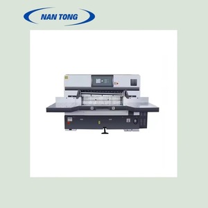 Coupe-papier hydraulique Nantong NT-920, largeur 920 mm, longueur 1000 mm, guillotine électrique pour machines de traitement du papier - Product Image 1