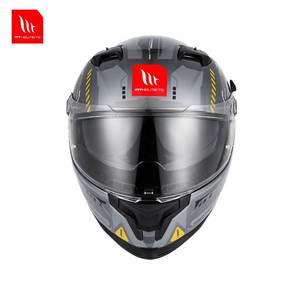Casque de moto intégral unisexe de style espagnol MT, à libération rapide, certifié DOT/ECE, pour les couples motards, toutes saisons, neuf - Product Image 2